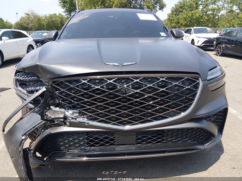2026 Genesis Gv70 VIN KMUMEDTC0TU242782 IAAI salvage auction — FRONT END, Salvage Title, sold $23,850 on 2026-09-14 (photo 6)