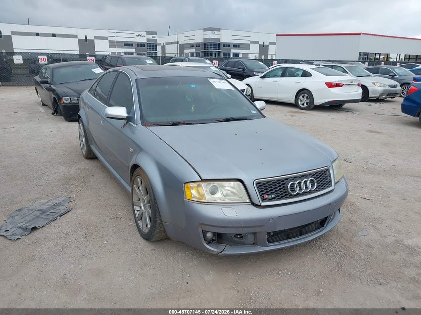 2003 Audi Rs6 VIN WUAPV64B63N905562 IAAI salvage auction — NORMAL WEAR, Original (Texas), sold $2,400 on 2026-08-11 (photo 1)