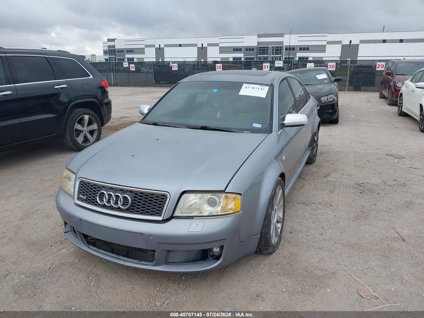2003 Audi Rs6 VIN WUAPV64B63N905562 IAAI salvage auction — NORMAL WEAR, Original (Texas), sold $2,400 on 2026-08-11 (photo 2)