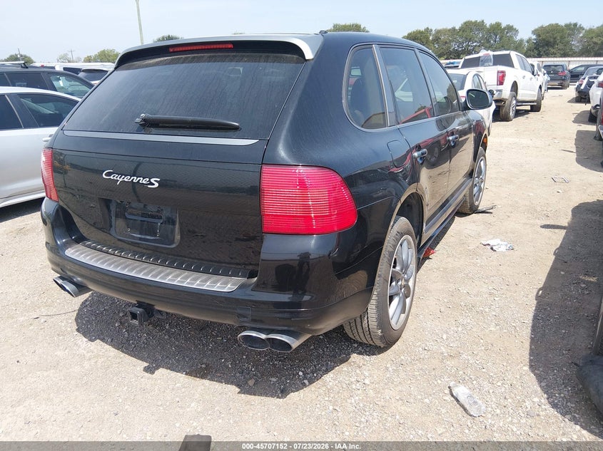 2006 Porsche Cayenne VIN WP1AB29P56LA68438 IAAI salvage auction — RIGHT REAR, Original (Texas), sold $700 on 2026-08-11 (photo 4)