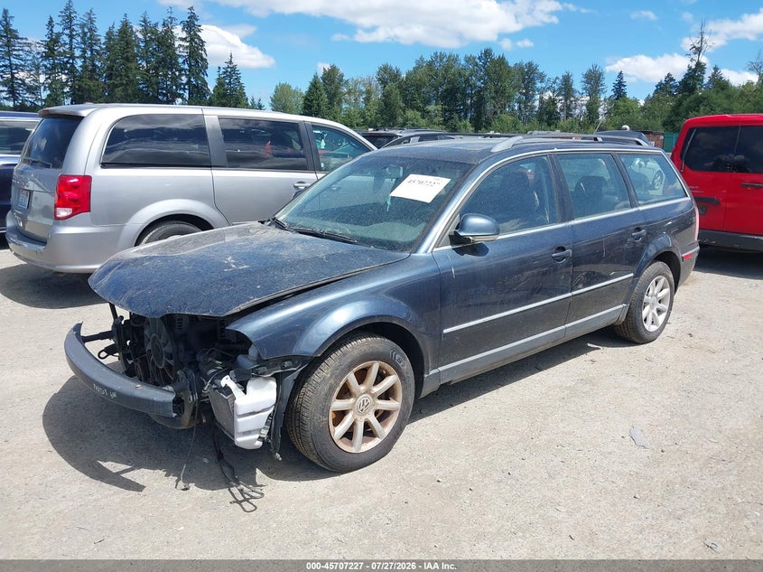 2004 Volkswagen Passat VIN WVWVD63B84E297229 IAAI salvage auction — NORMAL WEAR, Clear (Washington), sold $225 on 2026-08-05 (photo 2)