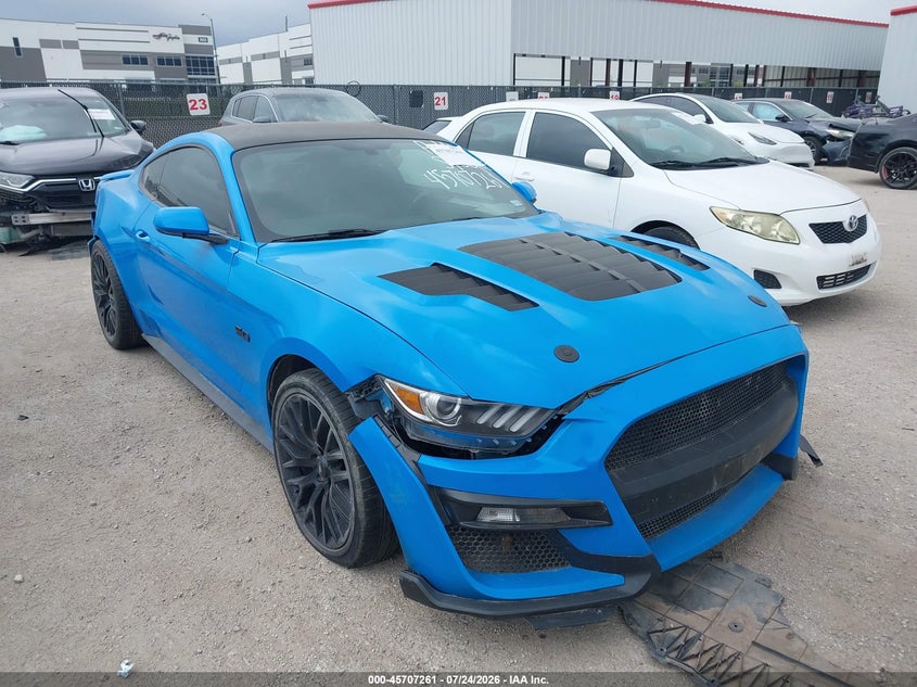 2017 Ford Mustang VIN 1FA6P8CF6H5237133 — IAAI salvage auction photo