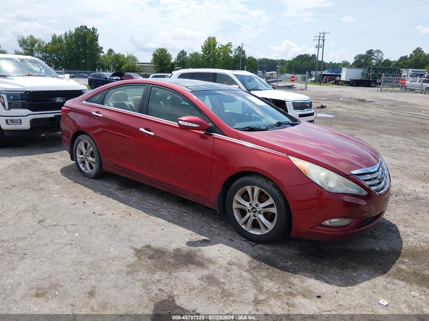 2013 Hyundai Sonata VIN 5NPEC4AC7DH642950 IAAI salvage auction — RIGHT FRONT, Clear (Virginia), sold $525 on 2026-07-31 (photo 1)