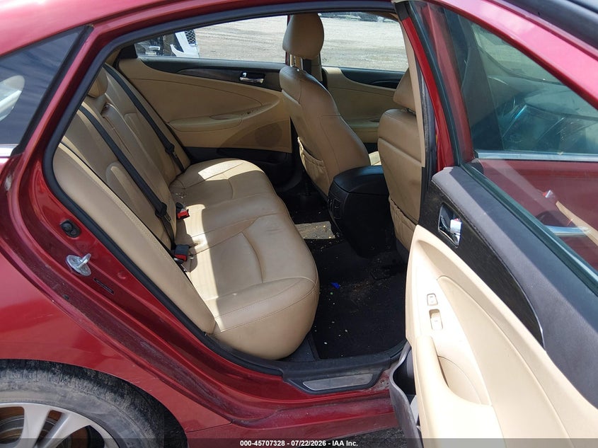 2013 Hyundai Sonata VIN 5NPEC4AC7DH642950 IAAI salvage auction — RIGHT FRONT, Clear (Virginia), sold $525 on 2026-07-31 (photo 8)