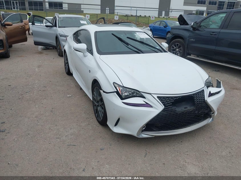 2015 Lexus Rc VIN JTHHE5BCXF5011266 — IAAI salvage auction photo