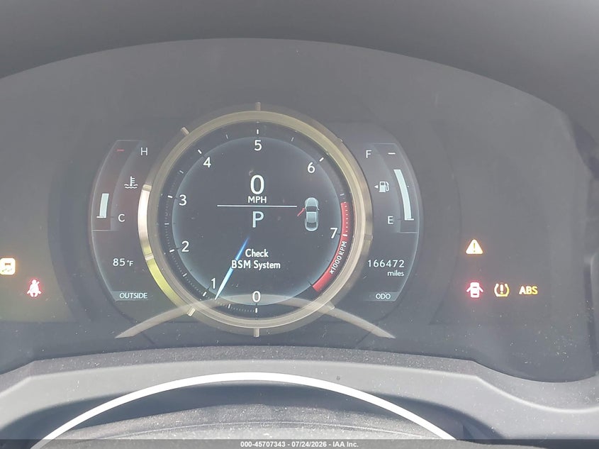 2015 Lexus Rc VIN JTHHE5BCXF5011266 IAAI salvage auction — SIDE, Wait Title, sold $7,100 on 2026-08-28 (photo 7)