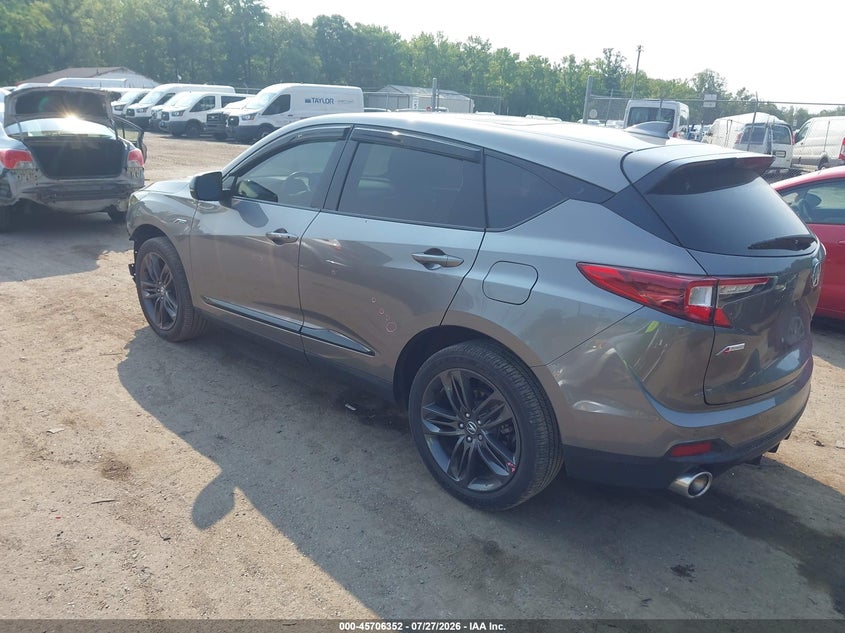 2024 Acura Rdx VIN 5J8TC2H65RL005989 IAAI salvage auction — RIGHT FRONT, Salvage - Greater Than 75% (Maryland), sold $14,200 on 2026-09-22 (photo 3)