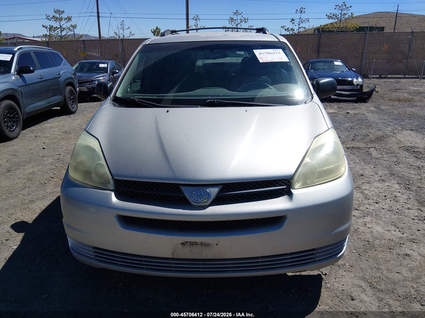 2005 Toyota Sienna VIN 5TDZA23C35S251282 IAAI salvage auction — NORMAL WEAR, Regular (Nevada), sold $325 on 2026-07-31 (photo 6)
