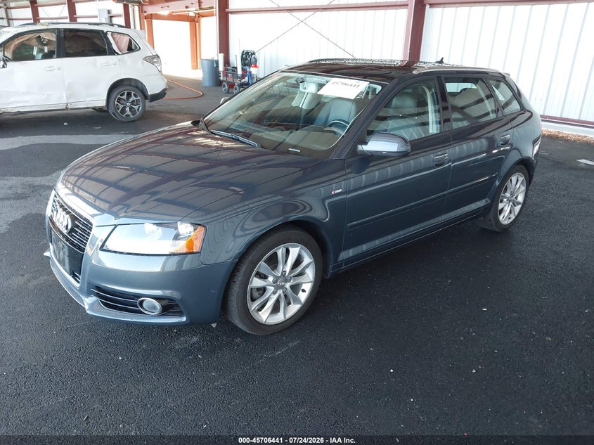 2013 Audi A3 VIN WAUFEAFM4DA012869 IAAI salvage auction — REAR END, Wait Title, sold $1,400 on 2026-07-31 (photo 2)