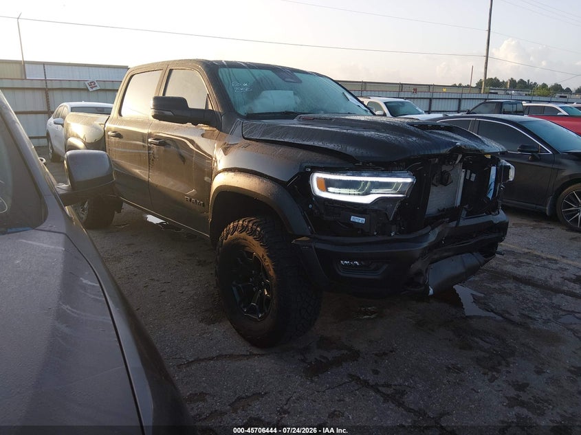 2025 Ram 1500 VIN 1C6SRFUP4SN694665 IAAI salvage auction — FRONT END, Salvage Title, sold $35,150 on 2026-09-02 (photo 1)