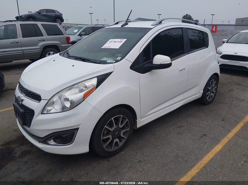 2014 Chevrolet Spark VIN KL8CF6S9XEC413598 IAAI salvage auction — NORMAL WEAR, Clear (Idaho), sold $400 on 2026-07-31 (photo 2)