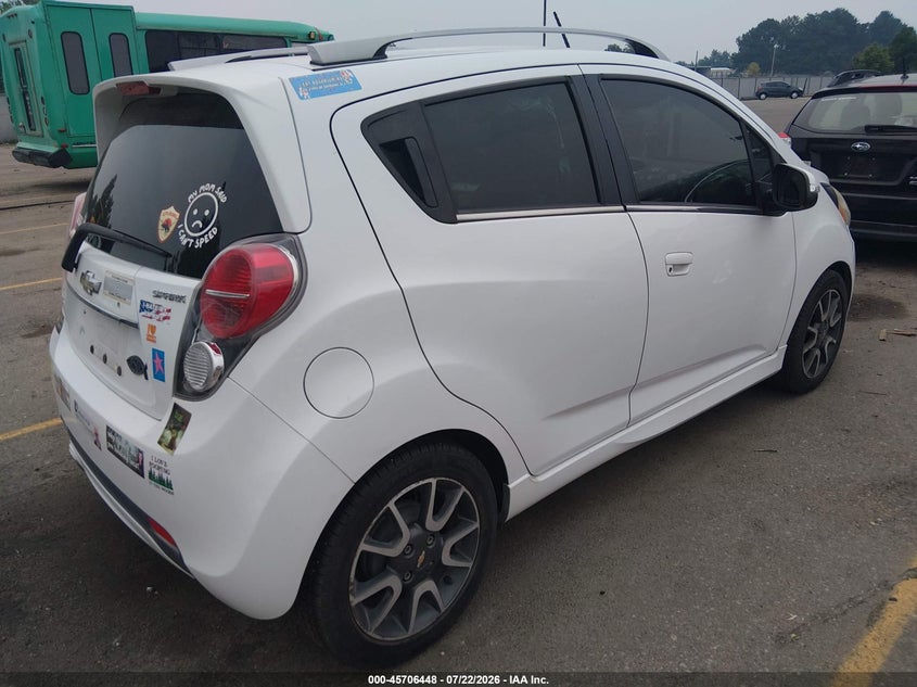 2014 Chevrolet Spark VIN KL8CF6S9XEC413598 IAAI salvage auction — NORMAL WEAR, Clear (Idaho), sold $400 on 2026-07-31 (photo 4)