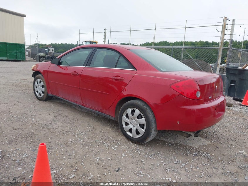 2006 Pontiac G6 VIN 1G2ZF55B764272659 IAAI salvage auction — FRONT END, Salvage (Alabama), sold $250 on 2026-08-31 (photo 3)