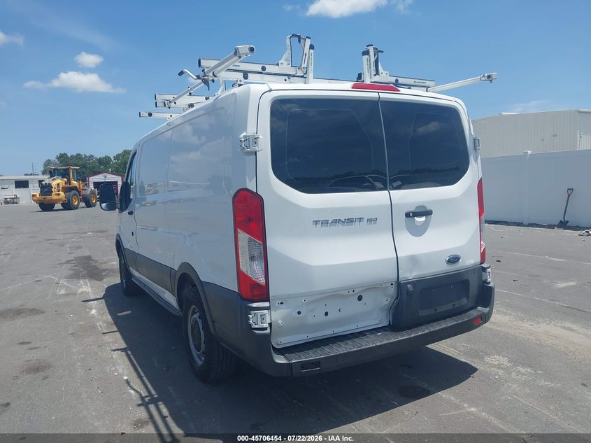 2018 Ford Transit 150 VIN 1FTYE1YM7JKA28031 IAAI salvage auction — REAR END, Clear (Florida), sold $8,100 on 2026-08-24 (photo 3)