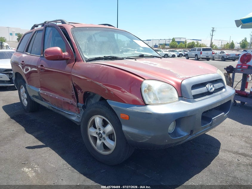 2005 Hyundai Santa fe VIN KM8SC13D05U931260 IAAI salvage auction — RIGHT SIDE, Salvage Certificate (California), sold $175 on 2026-07-31 (photo 1)