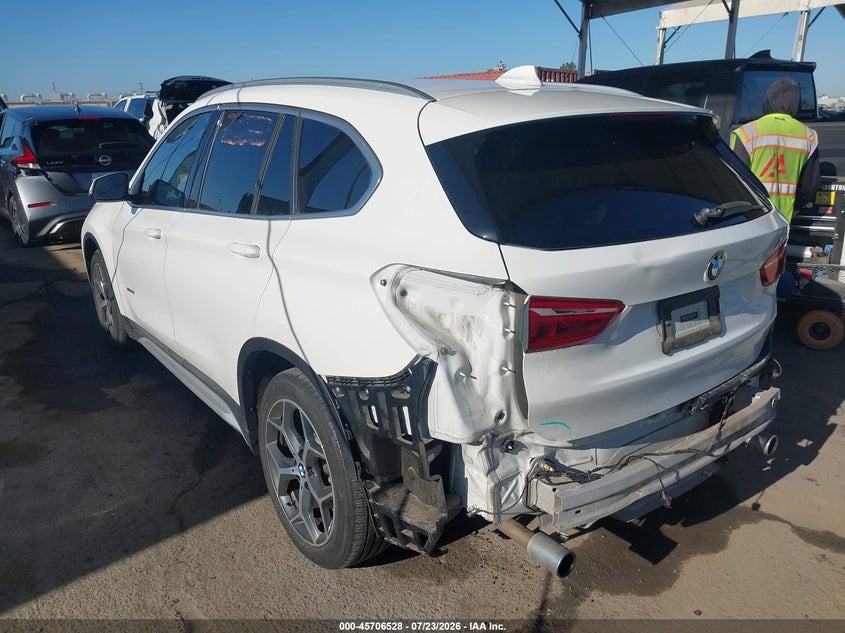 2016 BMW X1 VIN WBXHT3C33G5E49967 IAAI salvage auction — REAR END, Salvage (California), sold $4,700 on 2026-08-04 (photo 3)