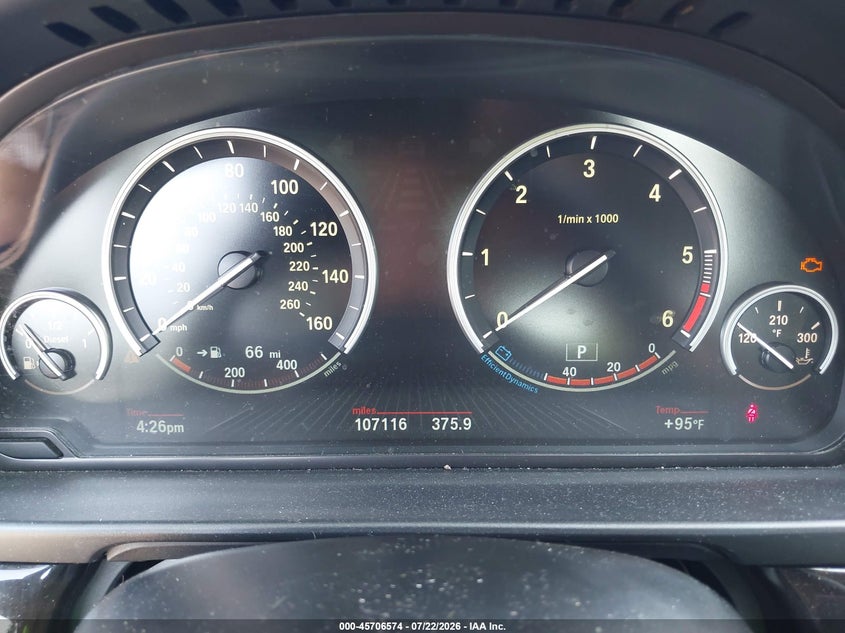 2014 BMW 5er VIN WBAFV3C55ED684464 IAAI salvage auction — NORMAL WEAR, Clear (District Of Columbia), sold $175 on 2026-07-30 (photo 7)