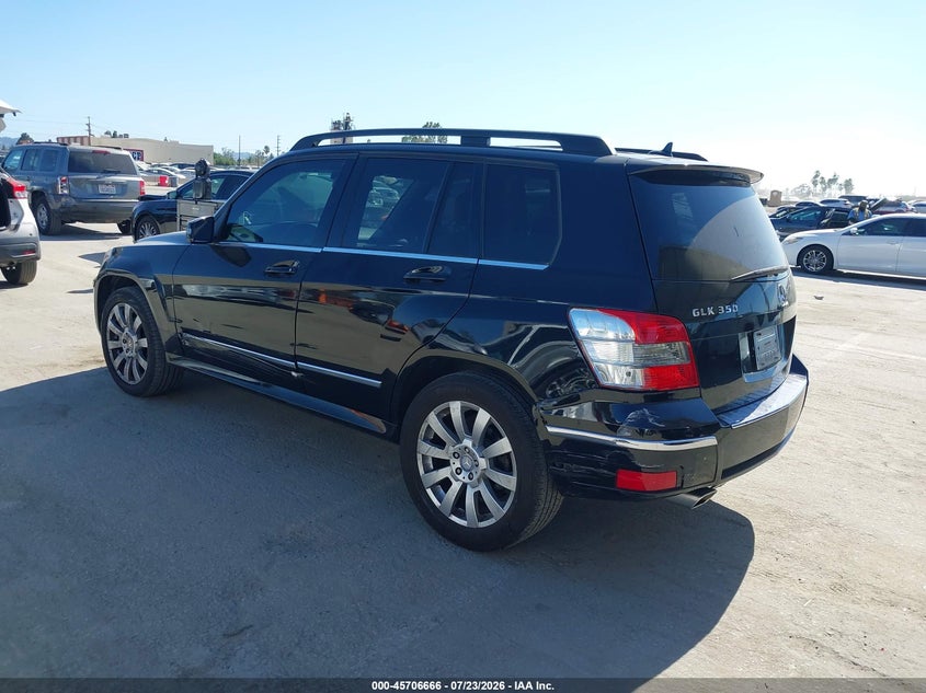 2012 Mercedes-benz Glk-klasse VIN WDCGG5GB0CF883785 IAAI salvage auction — REAR END, Salvage Title, sold $2,000 on 2026-08-06 (photo 3)