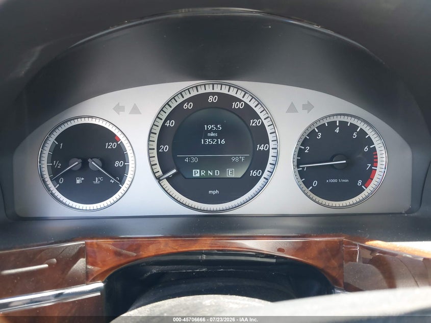2012 Mercedes-benz Glk-klasse VIN WDCGG5GB0CF883785 IAAI salvage auction — REAR END, Salvage Title, sold $2,000 on 2026-08-06 (photo 7)