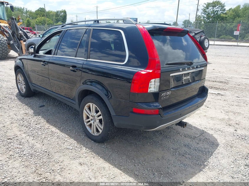 2010 Volvo Xc90 VIN YV4982CZXA1548733 IAAI salvage auction — NORMAL WEAR, Clear (North Carolina), sold $250 on 2026-07-31 (photo 3)