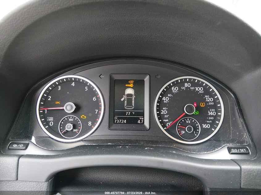 2017 Volkswagen Tiguan VIN WVGRV7AX8HK008971 IAAI salvage auction — NORMAL WEAR, Clear (Georgia), sold $25 on 2026-07-30 (photo 7)