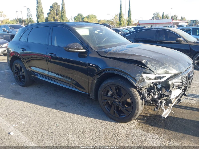 2021 Audi E-tron VIN WA1AAAGE1MB010971 — IAAI salvage auction photo