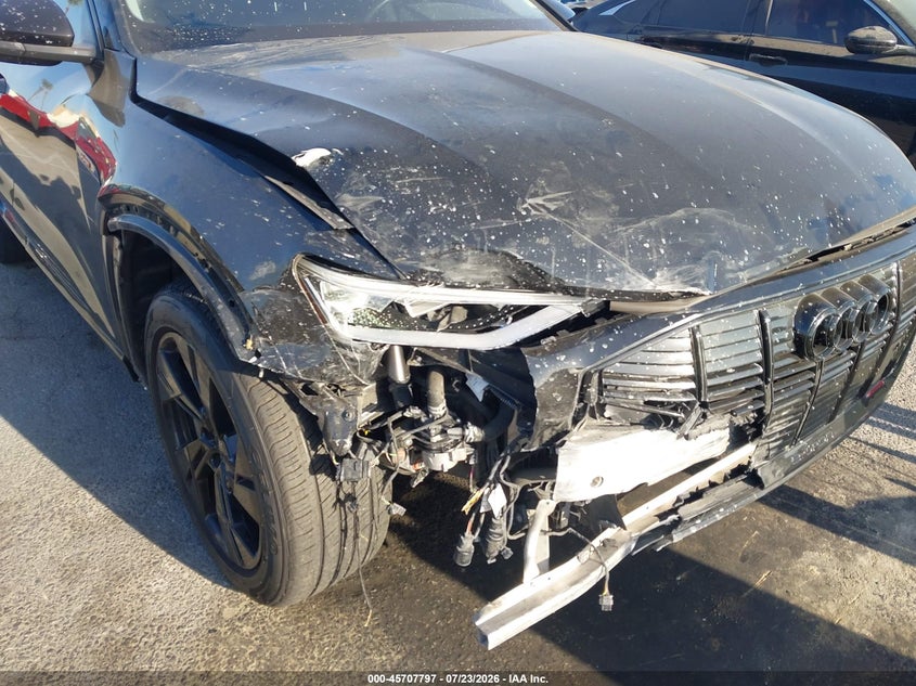 2021 Audi E-tron VIN WA1AAAGE1MB010971 IAAI salvage auction — FRONT END, Wait Title, sold $8,675 on 2026-08-13 (photo 6)