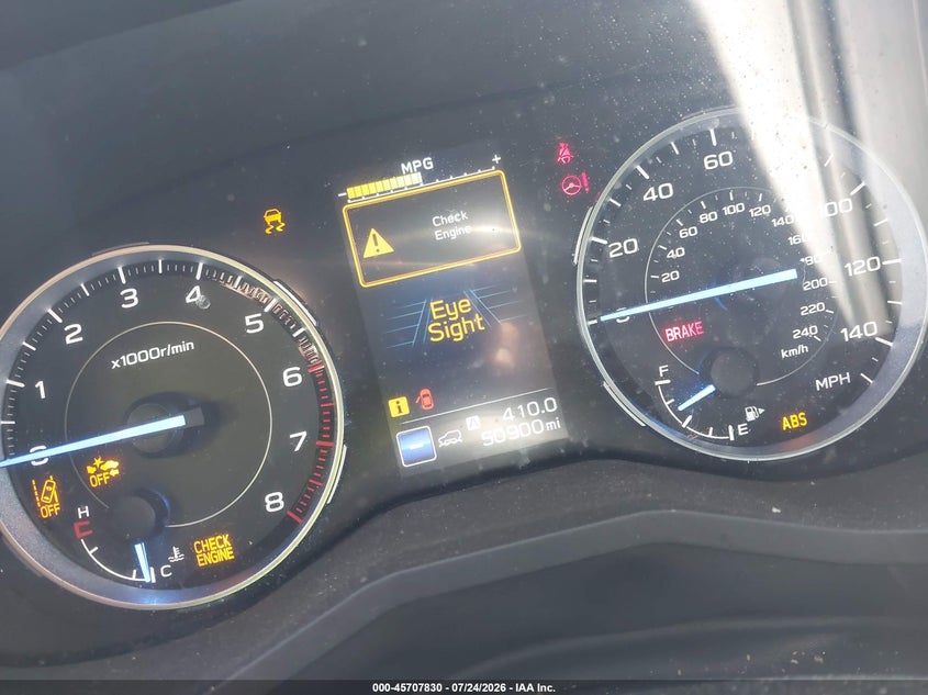 2021 Subaru Ascent VIN 4S4WMAPD4M3404383 IAAI salvage auction — ELECTRICAL, Wait Title, sold $8,100 on 2026-08-28 (photo 7)