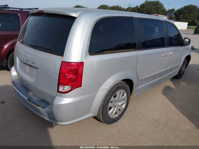2014 Dodge Caravan VIN 2C4RDGBG9ER393024 IAAI salvage auction — NORMAL WEAR, Original (Texas), sold $475 on 2026-08-20 (photo 4)
