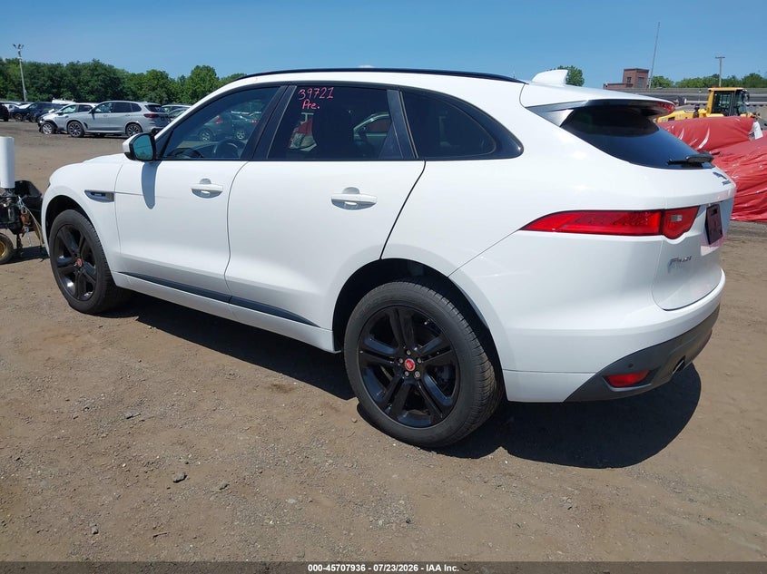 2018 Jaguar F-pace VIN SADCL2FX6JA324753 IAAI salvage auction — FRONT END, Salvage Title, sold $10,000 on 2026-08-14 (photo 3)