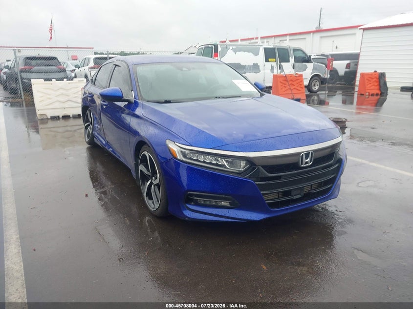 2018 Honda Accord VIN 1HGCV1F3XJA210415 IAAI salvage auction — SIDE, Wait Title, sold $2,750 on 2026-08-19 (photo 1)