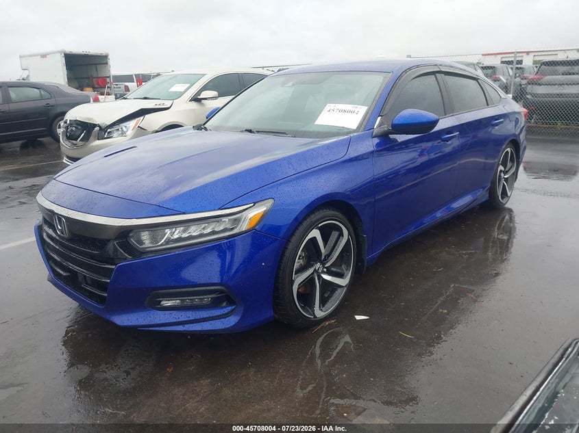 2018 Honda Accord VIN 1HGCV1F3XJA210415 IAAI salvage auction — SIDE, Wait Title, sold $2,750 on 2026-08-19 (photo 2)