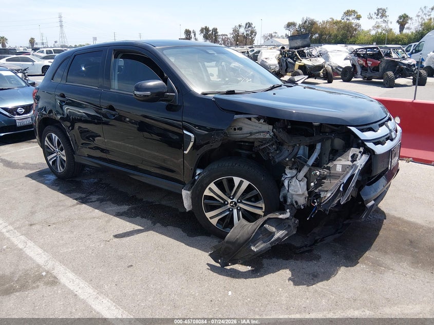 2021 Mitsubishi Outlander VIN JA4APVAU8MU019418 IAAI salvage auction — RIGHT FRONT, Salvage (California), sold $2,800 on 2026-08-03 (photo 1)