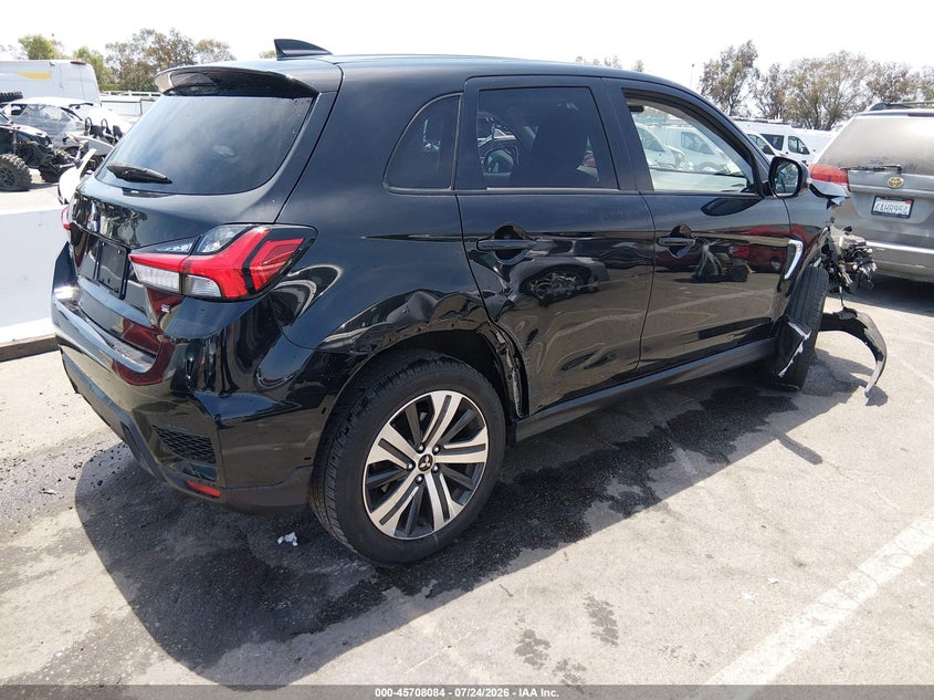 2021 Mitsubishi Outlander VIN JA4APVAU8MU019418 IAAI salvage auction — RIGHT FRONT, Salvage (California), sold $2,800 on 2026-08-03 (photo 4)