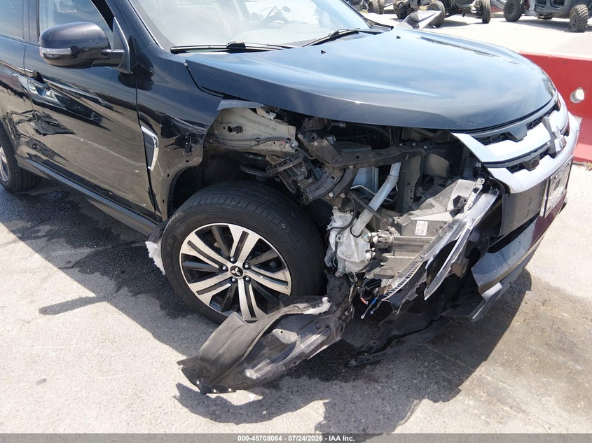 2021 Mitsubishi Outlander VIN JA4APVAU8MU019418 IAAI salvage auction — RIGHT FRONT, Salvage (California), sold $2,800 on 2026-08-03 (photo 6)