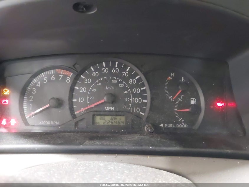 2007 Toyota Corolla VIN JTDBR32E770104858 IAAI salvage auction — NORMAL WEAR, Clear (New York), sold $25 on 2026-07-29 (photo 7)