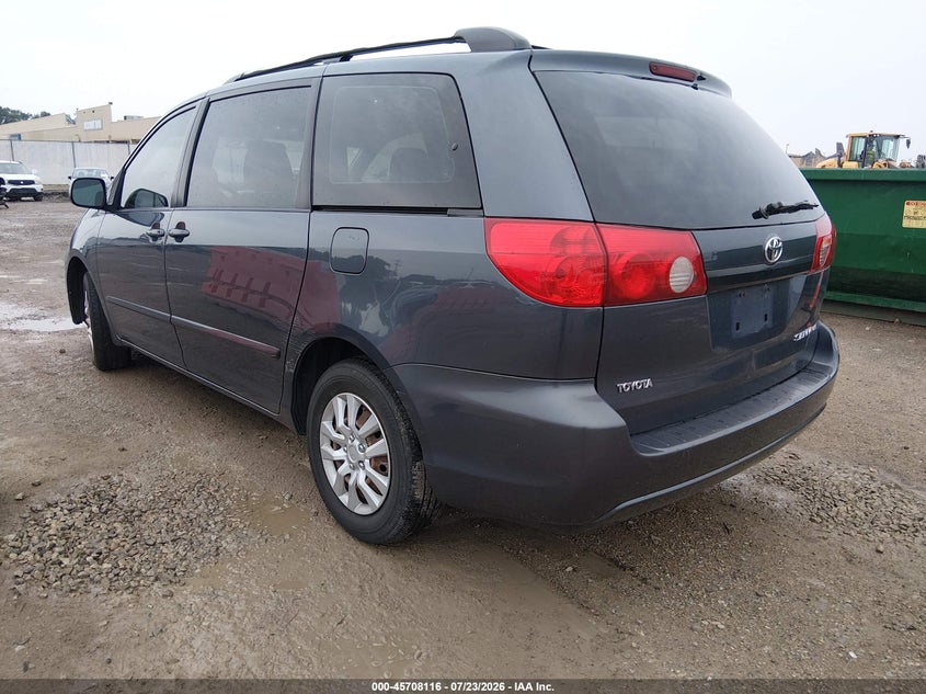 2009 Toyota Sienna VIN 5TDZK23CX9S234675 IAAI salvage auction — NORMAL WEAR, Clear (Kansas), sold $600 on 2026-07-31 (photo 3)