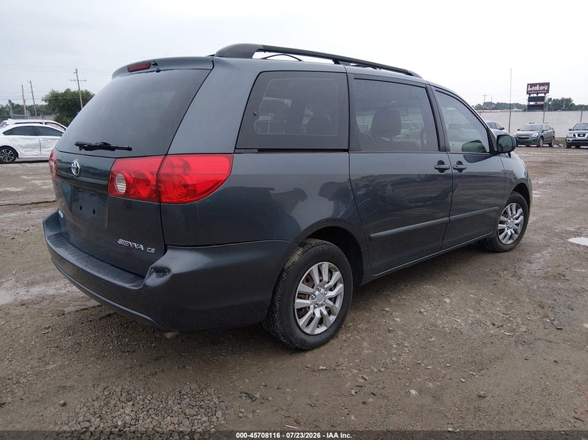 2009 Toyota Sienna VIN 5TDZK23CX9S234675 IAAI salvage auction — NORMAL WEAR, Clear (Kansas), sold $600 on 2026-07-31 (photo 4)