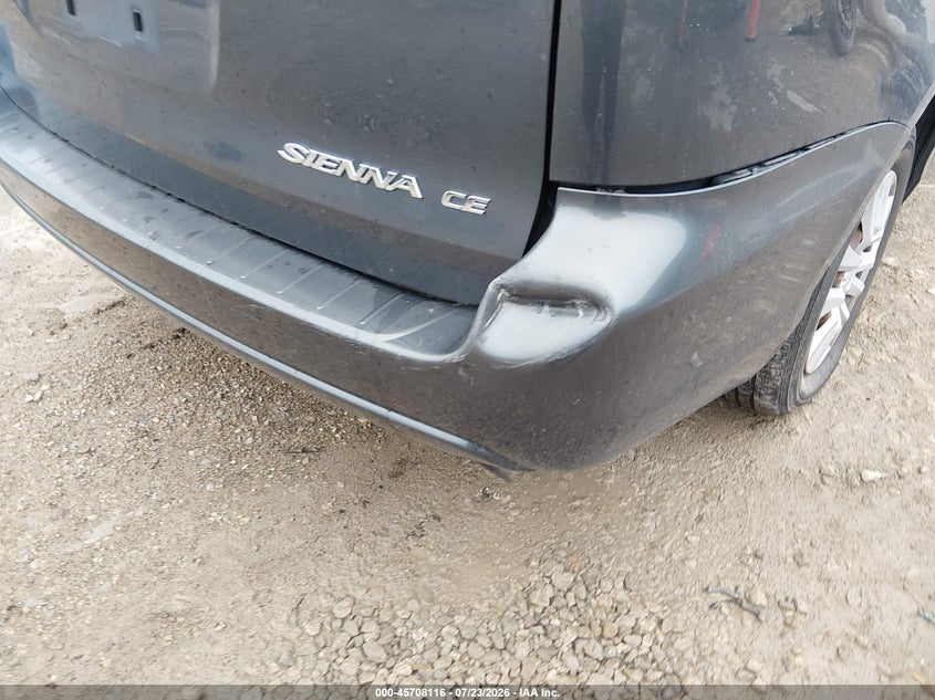 2009 Toyota Sienna VIN 5TDZK23CX9S234675 IAAI salvage auction — NORMAL WEAR, Clear (Kansas), sold $600 on 2026-07-31 (photo 6)
