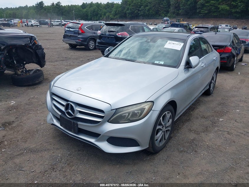 2016 Mercedes-benz C-klasse VIN 55SWF4KB5GU147584 IAAI salvage auction — UNKNOWN, Salvage Title, sold $2,750 on 2026-08-28 (photo 2)