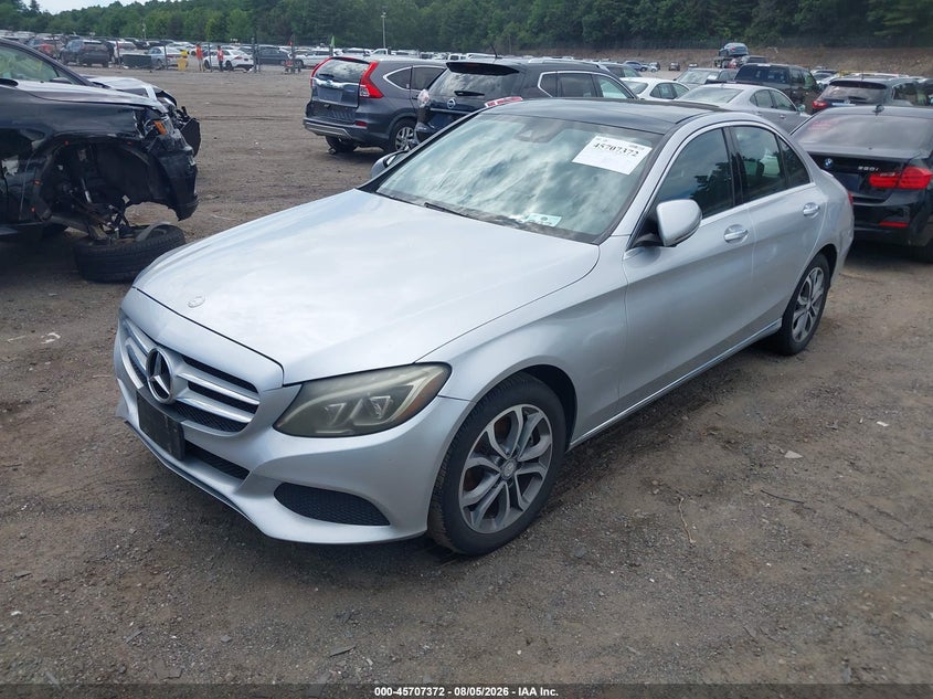 2016 Mercedes-benz C-klasse VIN 55SWF4KB5GU147584 IAAI salvage auction — UNKNOWN, Salvage Title, sold $2,750 on 2026-08-28 (photo 6)