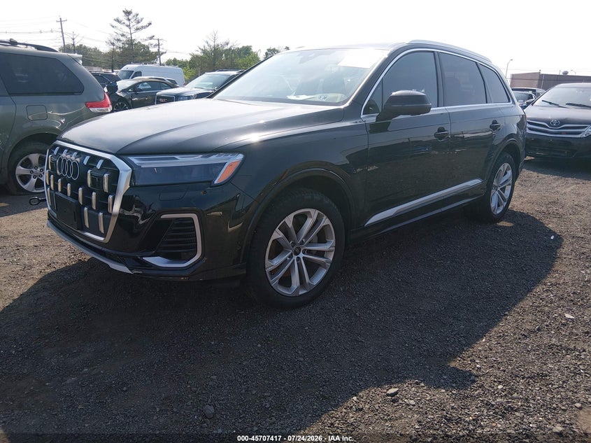 2025 Audi Q7 VIN WA1LVBF7XSD012676 IAAI salvage auction — REAR END, Salvage Title, sold $27,000 on 2026-09-21 (photo 2)