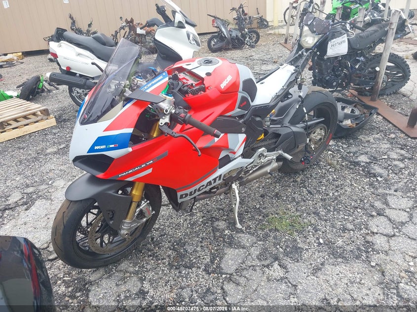 2019 Ducati Panigale VIN ZDMDAGNW5KB009695 IAAI salvage auction — ALL OVER, Wait Title, sold $8,350 on 2026-09-09 (photo 2)