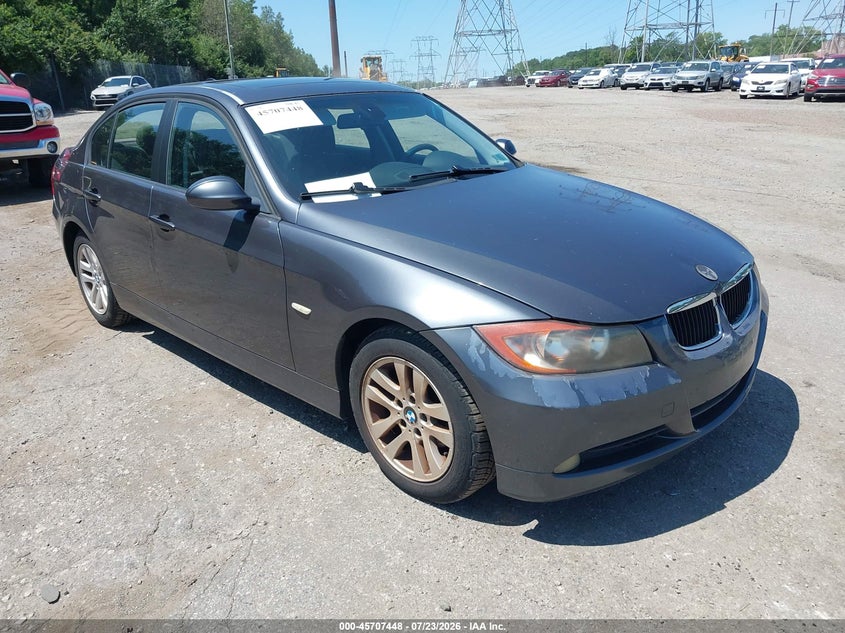 2006 BMW 3 series VIN WBAVB13536PS64288 IAAI salvage auction — REAR END, Salvage (Pennsylvania), sold $375 on 2026-07-31 (photo 1)