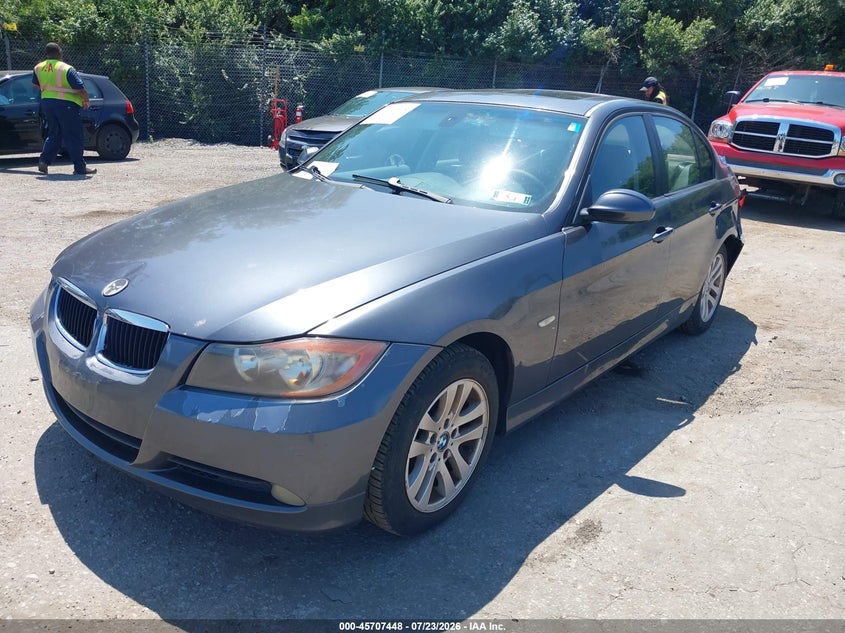 2006 BMW 3 series VIN WBAVB13536PS64288 IAAI salvage auction — REAR END, Salvage (Pennsylvania), sold $375 on 2026-07-31 (photo 2)