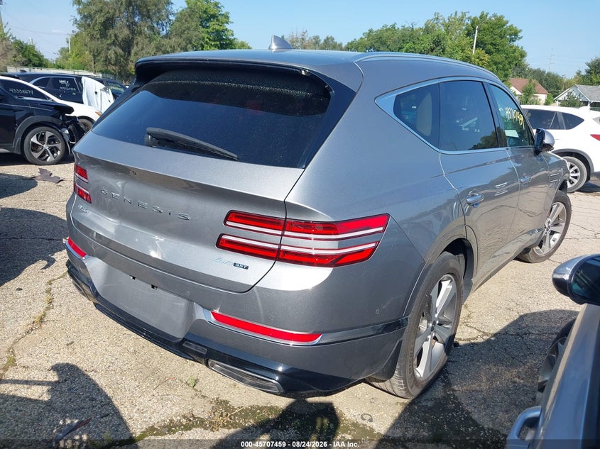 2023 Genesis Gv80 VIN KMUHCESC6PU147874 IAAI salvage auction — FRONT END, Salvage (Indiana), sold $14,750 on 2026-09-17 (photo 4)