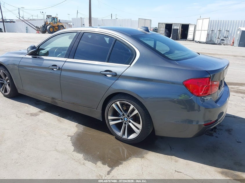 2015 BMW 3er VIN WBA3C1C5XFP851057 IAAI salvage auction — FRONT END, Salvage (California), sold $2,450 on 2026-08-07 (photo 3)