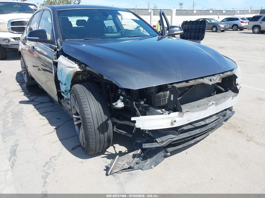 2015 BMW 3er VIN WBA3C1C5XFP851057 IAAI salvage auction — FRONT END, Salvage (California), sold $2,450 on 2026-08-07 (photo 6)