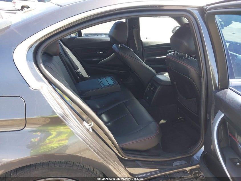 2015 BMW 3er VIN WBA3C1C5XFP851057 IAAI salvage auction — FRONT END, Salvage (California), sold $2,450 on 2026-08-07 (photo 8)