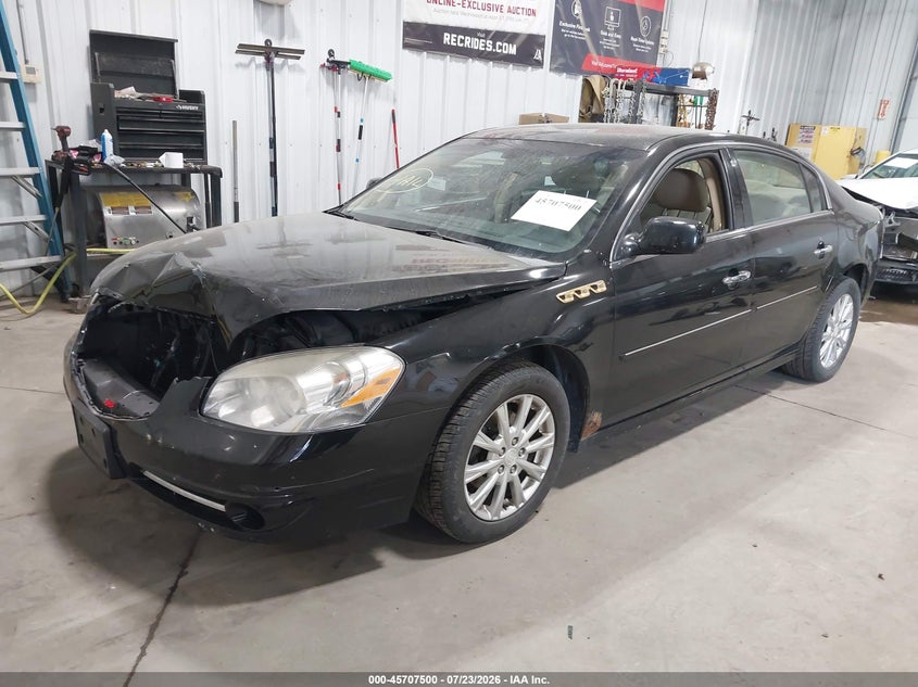 2010 Buick Lucerne VIN 1G4HC5EM4AU119243 IAAI salvage auction — FRONT END, Salvage (North Dakota), sold $350 on 2026-10-02 (photo 2)